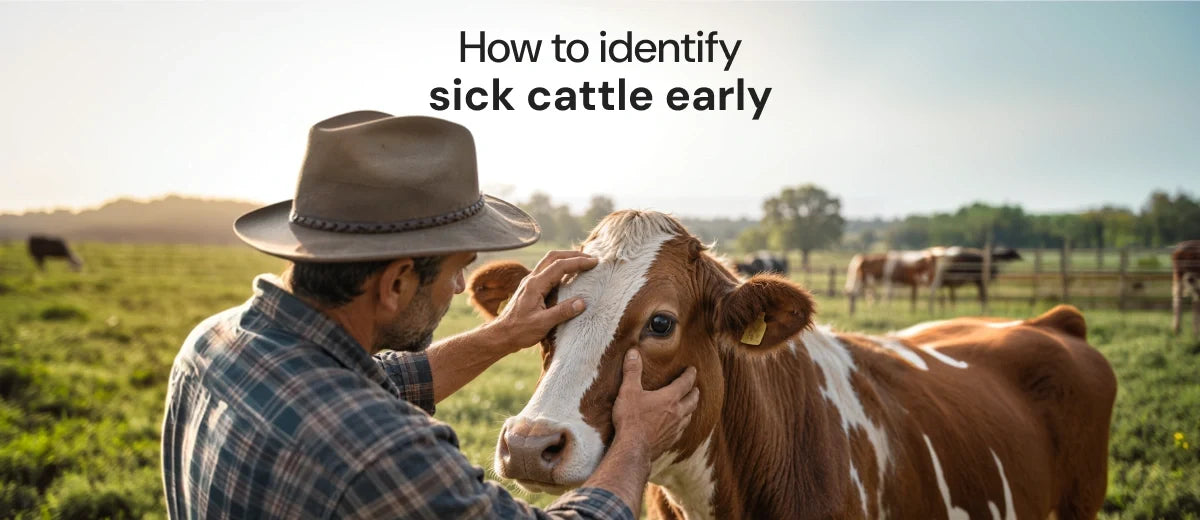 How to Identify Sick Cattle Early